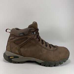 Vasque Boots Mid Talus UltraDry Brown Leather Waterproof Hiking Mens Size 13